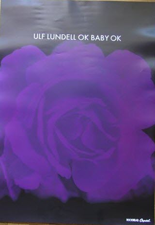 Reklammaterial för skivan OK Baby OK, promotionaffisch 3