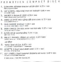 EMI promotion compact disc 4