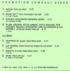 EMI promotion compact disc 8