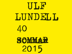 Ulf Lundell sommarturné 2015